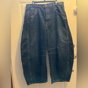 Free People Barrel Jeans (We The Free)